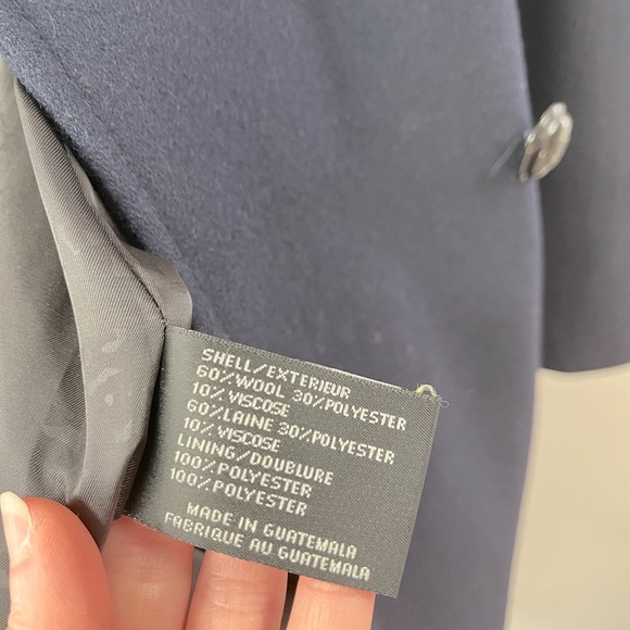 Via Spiga | Women’s Wool Pea Coat - Picture 10 of 12